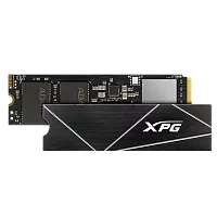 Твердотельный накопитель/ ADATA SSD GAMMIX S70 BLADE, 8000GB, M.2(22x80mm), NVMe, PCIe 4.0 x4, 3D TLC, R/ W 7300/ 6300MB/ s, IOPs 750 000/ 650 000, DRAM buffer 2048MB, TBW 5920, DWPD 0.4, with Heat Spread (AGAMMIXS70B-8000G-CS)