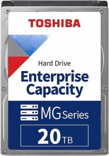 Жесткий диск Toshiba Enterprise HDD 3.5 SATA 20TB, 7200 rpm, 512MB buffer, MG11ACA20TE, 1 year