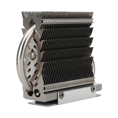 Радиатор к SSD/ SSD Cooler Thermalright M.2 HR-09 2280 PRO SSD (Radiator, Al, M.2 2280, Heat pipes:2x6mm, 86x24x74mm, Silver) (TR-M.2 HR-09 2280 PRO SSD)