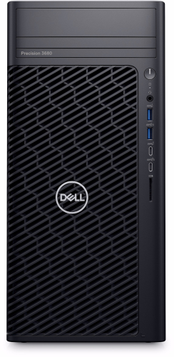 Рабочая станция Dell Precision 3680 Tower Core i7-14700 (2,1GHz) 16GB (1x16GB) DDR5, 512GB SSD, Nvidia RTX A2000, 12GB GDDR6, 1000W, TPM, No Optical Drive, Windows 11 Pro Multilang, 1YW (3680-7652) фото 2