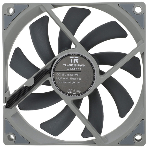 Вентилятор для корпуса Thermalright TL-9015 92х92x15 серый 4-pin 22.4дБ Ret