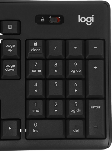 Клавиатура + мышь Logitech MK370 клав:черный мышь:черный/черный USB беспроводная BT Multimedia (920-012082) фото 5