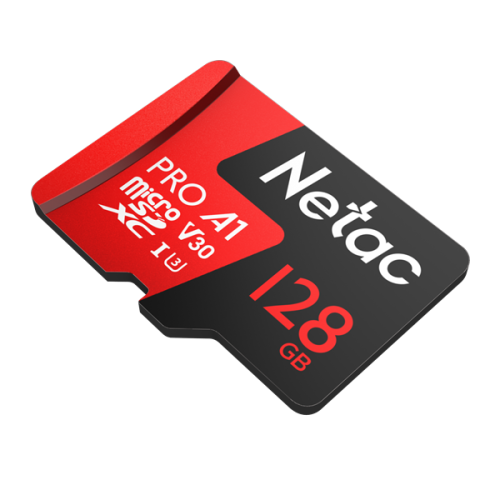 Флеш карта microSDHC 128GB Netac P500 PRO <NT02P500PRO-128G-S> (без SD адаптера) 100MB/ s