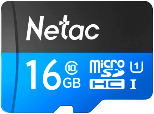 Флеш карта microSDHC 16GB Netac P500 ULTRA [NT02P500ULT-016G-S] (без SD адаптера) 100MB/s