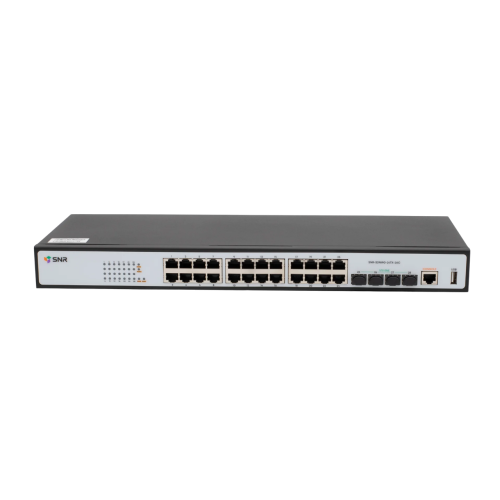 Коммутатор SNR SNR-S2989G-24TX-2AC (L2) управляемый
