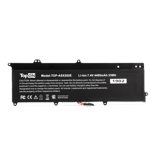 Аккумулятор для ноутбука Asus X201E 7.4V 5000mAh PN: C21-X202 (TOP-ASX202E)