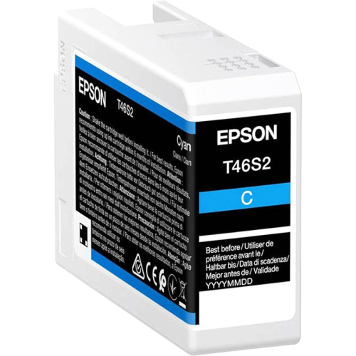 Картридж/ Singlepack Cyan T46S2 UltraChromePro10 ink 25ml (C13T46S200)