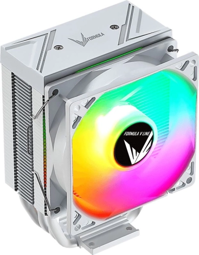 Устройство охлаждения(кулер) Formula Ice Burg 3Pin ARGB Soc-AM5/ AM4/ 1200/ 1700/ 1851 белый 3-pin 17-34dB Al+Cu 170W 552gr Ret (ICE BURG ARPW 4P 3PIN) (ICE BURG ARPW 4P WH 3PIN)