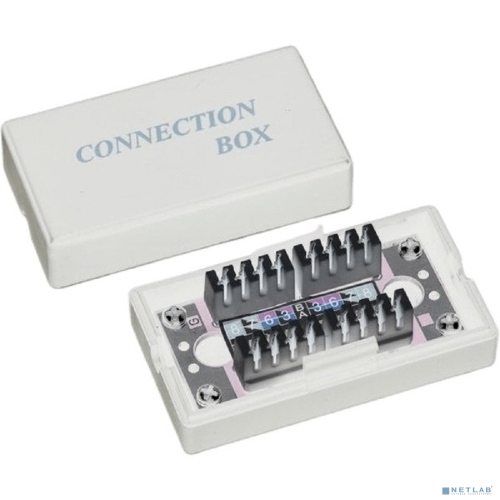 Соединительный модуль NEOMAX [NM-CNB-U5E-K-101-WH] Cat.5E, UTP, Krone IDC(ножи), цвет белый