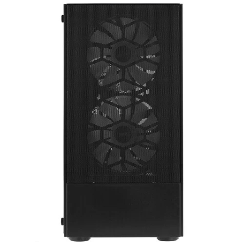 1STPLAYER Корпус FIREBASE X4-M Black / mATX, TG / 1x120mm & 2x140mm LED fans inc. / X4-M-BK-2F1P-1F1 фото 3
