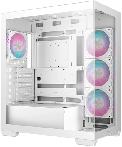 Корпус Deepcool CG580 4F WH белый без БП ATX 8x120mm 3x140mm 1xUSB3.0 audio bott PSU (R-CG580-WHNDA0-G-1) фото 4