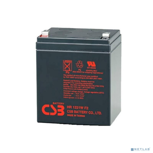 CSB Батарея HR1227W (12V 7,5Ah F2)