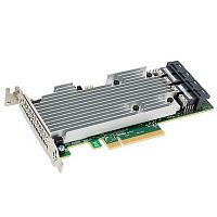 RAID-контроллер Broadcom LSI MegaRAID SAS 9361-16i SGL (05-25708-00 / 03-25708-00009/ 03-25708-34004/ 03-25708-34005) PCIe 3.0 x8 LP, SAS/ SATA 12G, RAID 0,1,5,6,10,50,60, 16port(4*int SFF8643), Cache 2GB, 3316ROC, RTL {5}, (003570) (05-25708-00 / 03-25