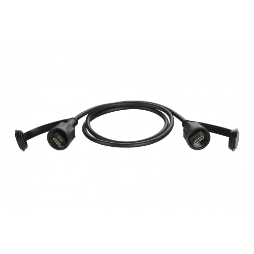 Индустриальный шнур Индустриальный шнур LANMASTER HDMI, IP68, 3.0 м, черный (LAN-HDMI-HDMI-3.0-WP)