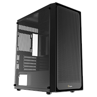Корпус для ПК Case Ocypus Gamma C50 BK mATX / win / black / no PSU / Tempered Glass (GAMMA-C50-BKG000XX-GL)