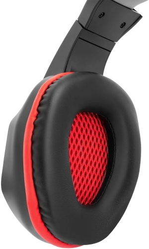 Наушники с микрофоном Оклик HS-L335G черный 2.2м мониторные USB оголовье (1972582) фото 14