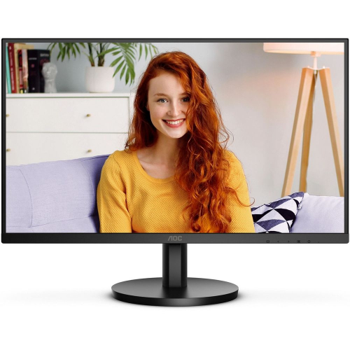 МОНИТОР 27 AOC U27B3M Black (4K, VA, 3840x2160, 4 ms, 178°/ 178°, 300 cd/ m, 20M:1, +2xHDMI 2.0, +DisplayPort 1.4, +MM)