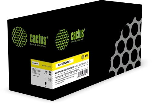 Картридж лазерный Cactus CS-TK5280Y-MPS TK-5280Y желтый (22000стр.) для Kyocera Ecosys P6235cdn/M6235cidn/M6635cidn