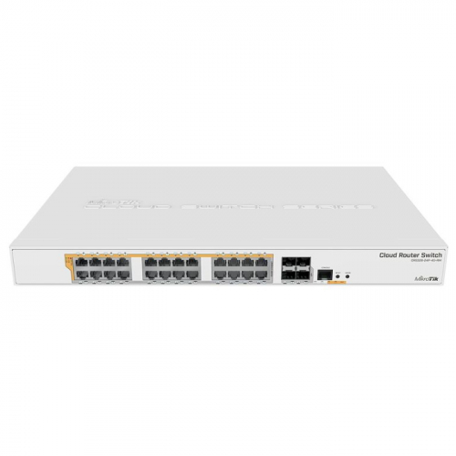 Коммутатор MikroTik Cloud Router 24x SFP+ CRS328-24P-4S+RM (CRS328-24P-4S+RM)