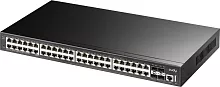 Коммутатор/ 48-Port Layer 3 Managed Gigabit Switch,48 Gigabit Ethernet ports + 4 10 Gigabit uplink SFP optical ports + 1 USB serial port + 1 console port, backplane bandwidth 176Gbps, three-layer network management function, suppor (GS5048S4)