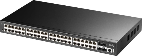 Коммутатор Cudy GS5048S4 (L3) 48x1Гбит/ с 4SFP+ управляемый