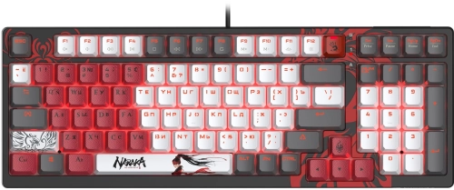 Клавиатура A4Tech Bloody S98 Naraka BLMS Plus механическая черный/ красный USB for gamer LED (S98 NARAKA BLMS RED PLUS)