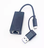 Сетевой адаптер 2.5G Ethernet Digma DLA-GTUC01 USB 3.0