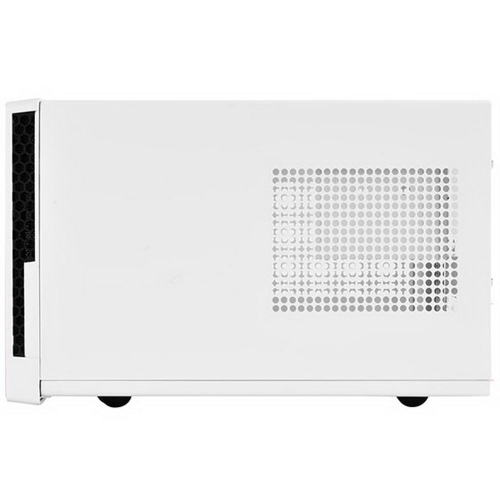 Корпус Silverstone SST-SG13WB-Q (USB 3.0) Sugo Mini-ITX Compact Computer Cube Case, Plastic Front Panel with Faux Aluminum Finish, black white, RTL {4} (G410SG13WBQ0020) фото 4