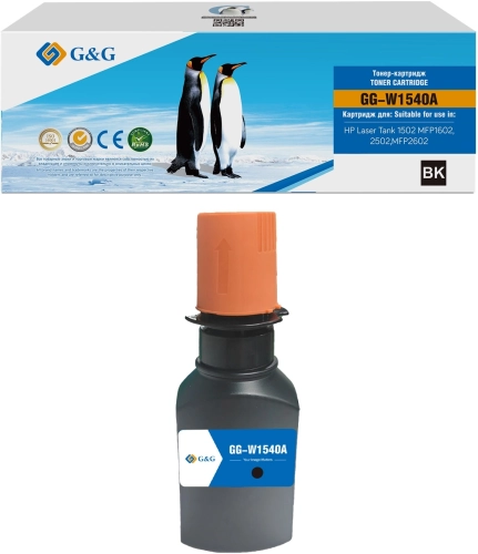 Картридж лазерный G&G GG-W1540A W1540A черный (2500стр.) для HP Laser Tank 1502/ MFP 1602/ 2502/ MFP 2602