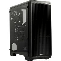 корпус ZALMAN S2 TG, ATX, BLACK, TEMPERED GLASS WINDOW, 2x3.5", 2x2.5", 2xUSB2.0, 1xUSB3.0, FRONT 2x120mm