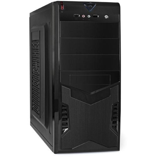 Exegate EX261451RUS Корпус Miditower CP-601 Black, ATX, , 2*USB, Audio