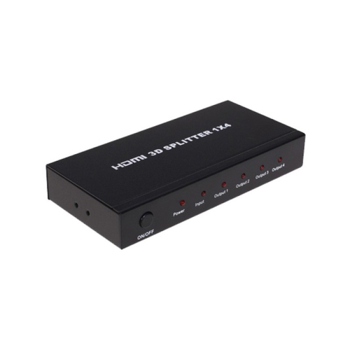 Разветвитель HDMI 1.4 1x4 Greenline, 4Kx2K 30Hz / 1080p 120Hz / 3D 60Hz, GL-v104W