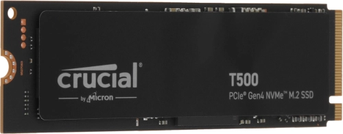 Твердотельный накопитель SSD Crucial M.2 2280 500GB Crucial T500 Client SSD CT500T500SSD8 PCIe Gen4x4 with NVMe, 7200/ 5700, TLC, 300TBW фото 5