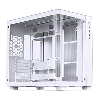 Корпус без блока питания/ Case JONSBO TK-3 White, Midi-Tower, TG, no fan, 2xUSB-A 3.2 + 1xUSB-C 3.2, ATX, mATX, mITX White