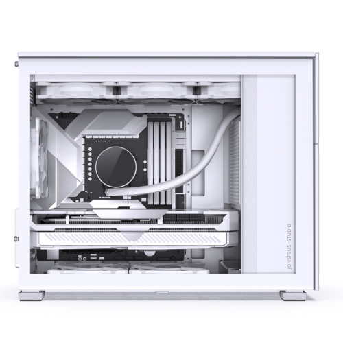 Корпус без блока питания/ Case JONSBO D31 MESH, Mini-Tower, TG, no fan, 1xUSB-A 3.2 + 1xUSB-C 3.2, mATX, mDTX, mITX White (D31 MESH WHITE) фото 11