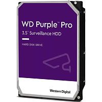 Жесткий диск HDD 10TB Western Digital Purple Pro, 3.5" SATA III, 7200RPM, 256MB, All Frame AI (WD101PURP)