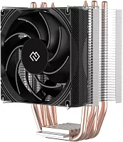 Устройство охлаждения(кулер) Digma D-CPC150-PWM1 90x90x25mm Soc-AM5/AM4/1200/1700/1851 черный 4-pin 14-26dB Al+Cu 150W 360gr Ret