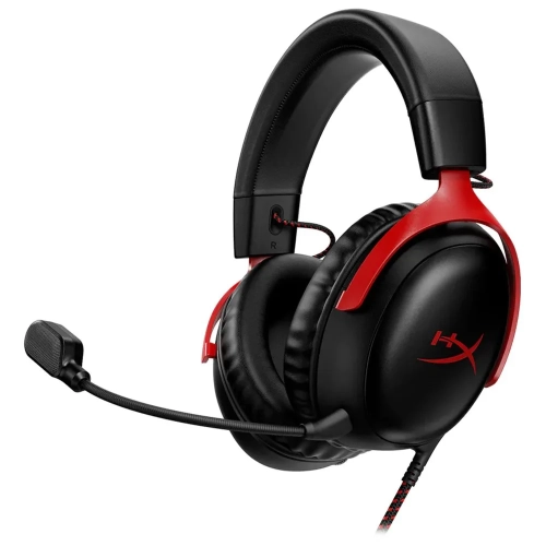 Гарнитура игровая/ HyperX Cloud III Black/Red (CL006 727A9AA)