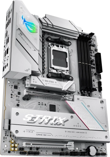 Материнская плата ASUS ROG STRIX B850-A GAMING WIFI, (90MB1J50-M0EAY0) Материнская плата ASUS ROG STRIX B850-A GAMING WIFI AM5 ATX 4xDDR5 2xPCIEx16 4xM.2 2xUSB-C DP HDMI 2.5GLAN Wi-Fi 7 (90MB1J50-M0EAY0) фото 3
