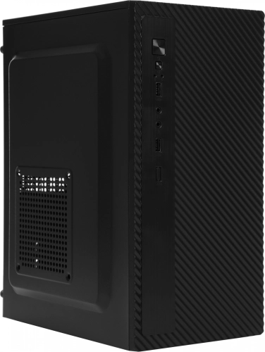 Корпус Accord Entry ACC-2053B черный без БП mATX 1x80mm 1x120mm 2xUSB2.0 audio фото 4