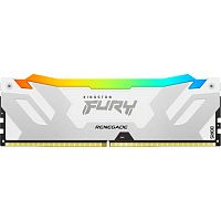 Оперативная память Kingston 32GB 8000MT/ s DDR5 CL38 DIMM (Kit of 2) FURY Renegade RGB White XMP (KF580C38RWAK2-32)