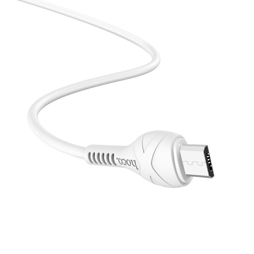 HOCO HC-10505 X37/ USB кабель Micro/ 1m/ 2.4A/ White фото 2