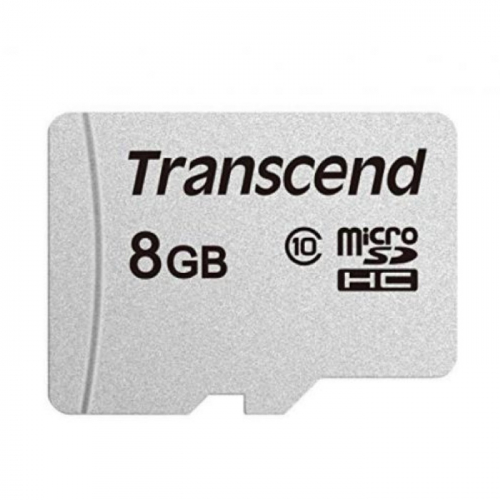Карта памяти microSDHC 8GB Transcend Class 10 UHS-I U3 V30 A1 R95, W45MB/s without SD adapter (TS8GUSD300S)