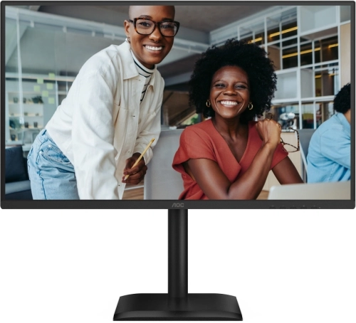 МОНИТОР 27 AOC Q27E4U Black с поворотом экрана (IPS, 2560x1440, 120Hz, 4 ms, 178°/178°, 350 cd/m, 1500:1, +HDMI 2.0,DP)
