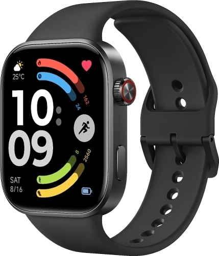 Смарт-часы Xiaomi Redmi Watch 6 2.07 AMOLED корп.черный рем.черный разм.брасл.:135-205мм (BHR08CIGL)