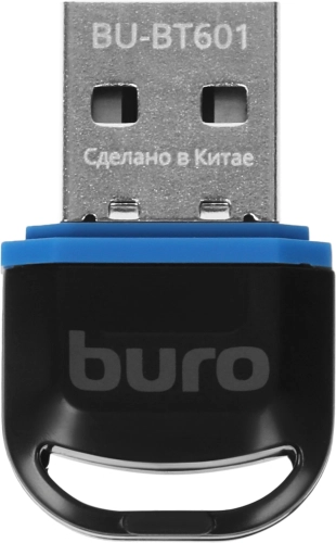 Адаптер USB Buro BU-BT601 BT6.0+EDR+BLE class 2 20м черный фото 7