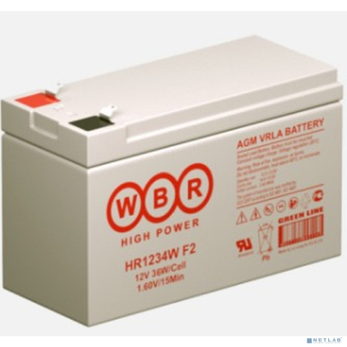 WBR Батарея HR1234W F2(12V/ 9Ah) (34W) (WBR HR1234W)