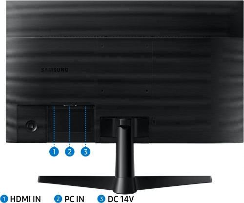 Монитор Samsung 24 Essential S3 S24F330EAIXCI черный VA LED 5ms 16:9 HDMI матовая 3000:1 250cd 178гр/ 178гр 1920x1080 100Hz VGA FHD 2.8кг (LS24F330EAIXCI) фото 14
