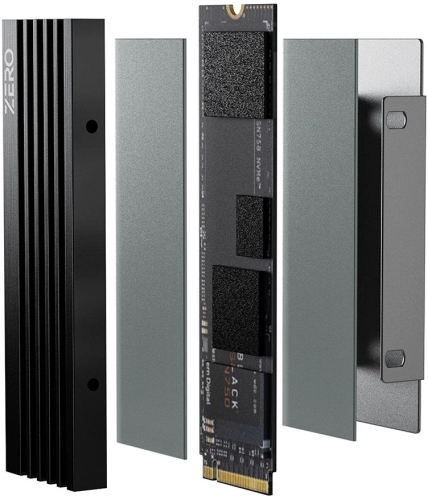 Радиатор на SSD M.2 ID-Cooling (Zero M05) Black фото 5
