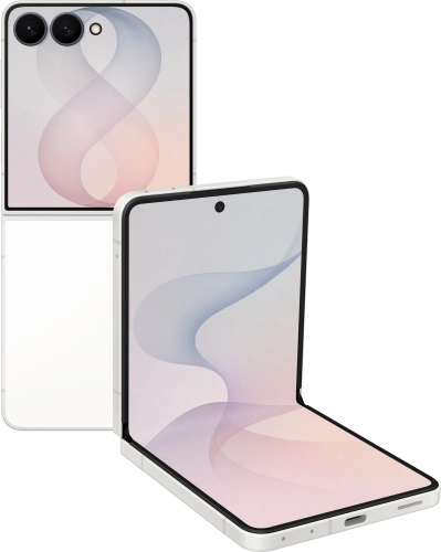Смартфон Samsung SM-F776B Galaxy Z Flip 8 512Gb 12Gb кремовый раскладной 3G 4G 1Sim 6.9 1080x2520 Android 17 50Mpix 802.11 a/ b/ g/ n/ ac/ ax/ be NFC GPS Protect (SM-F776BZWHCAU)